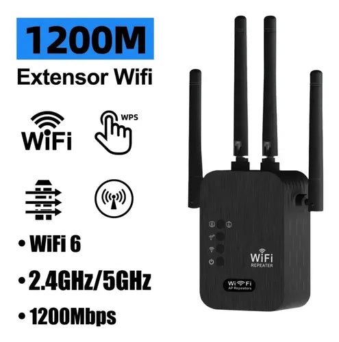 Repetidor Wi-fi 1200m Amplificador De Señal