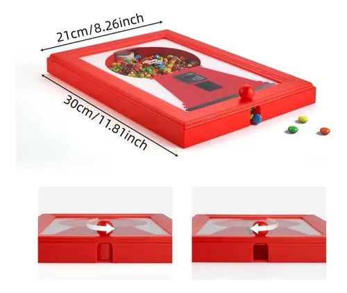 Cuadro Dispensador de Dulces y Snacks para Decoración del Hogar