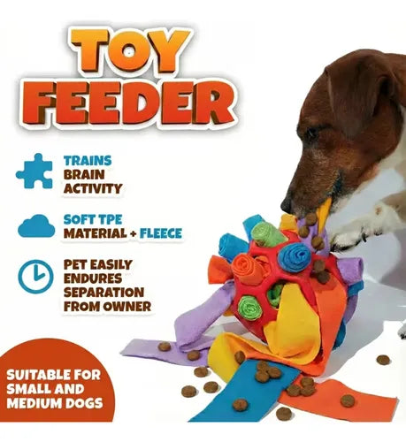 Pelota Olfativa Interactiva para Entrenamiento y Estimulación de Perros