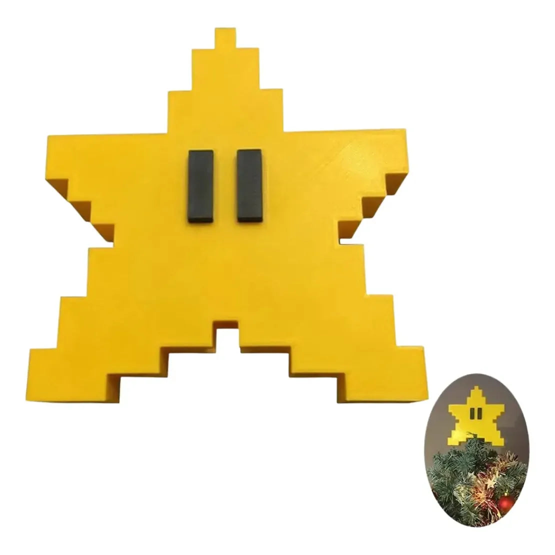 Adorno Navideño en Forma de Estrella de 16cm – Marca CO LUCKY