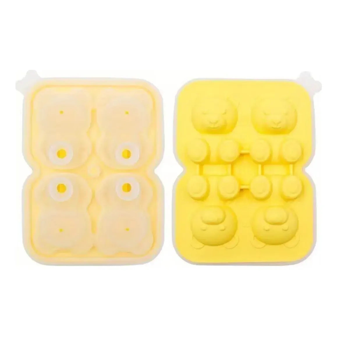 Molde de Silicona de Ositos para Velas, Repostería y Jabones