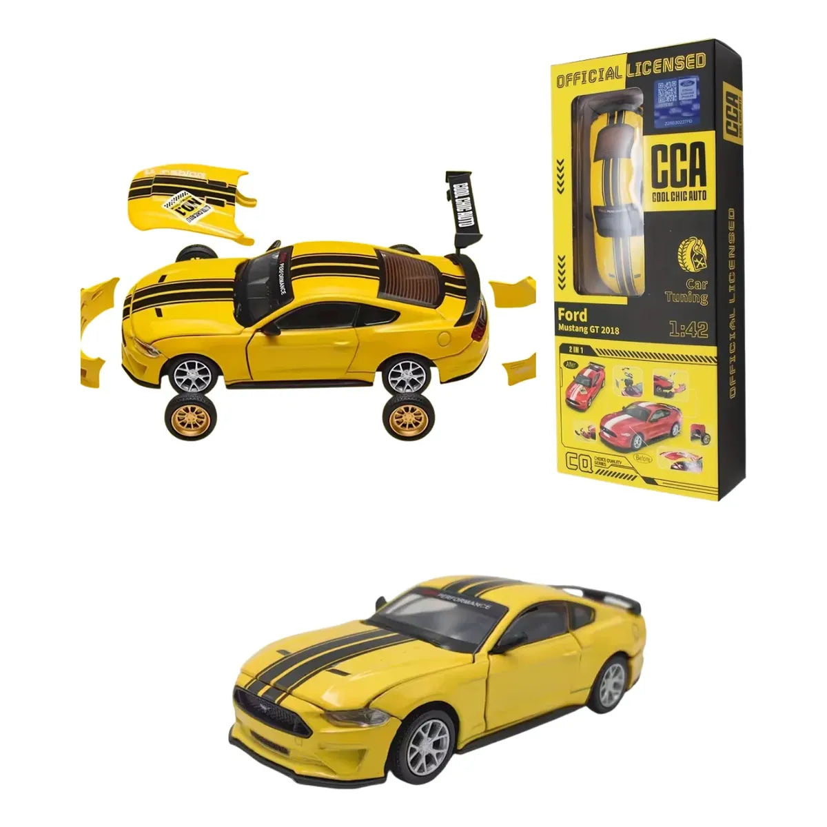 Mustang GT 2018 a Escala Armable de Colección – Miniatura
