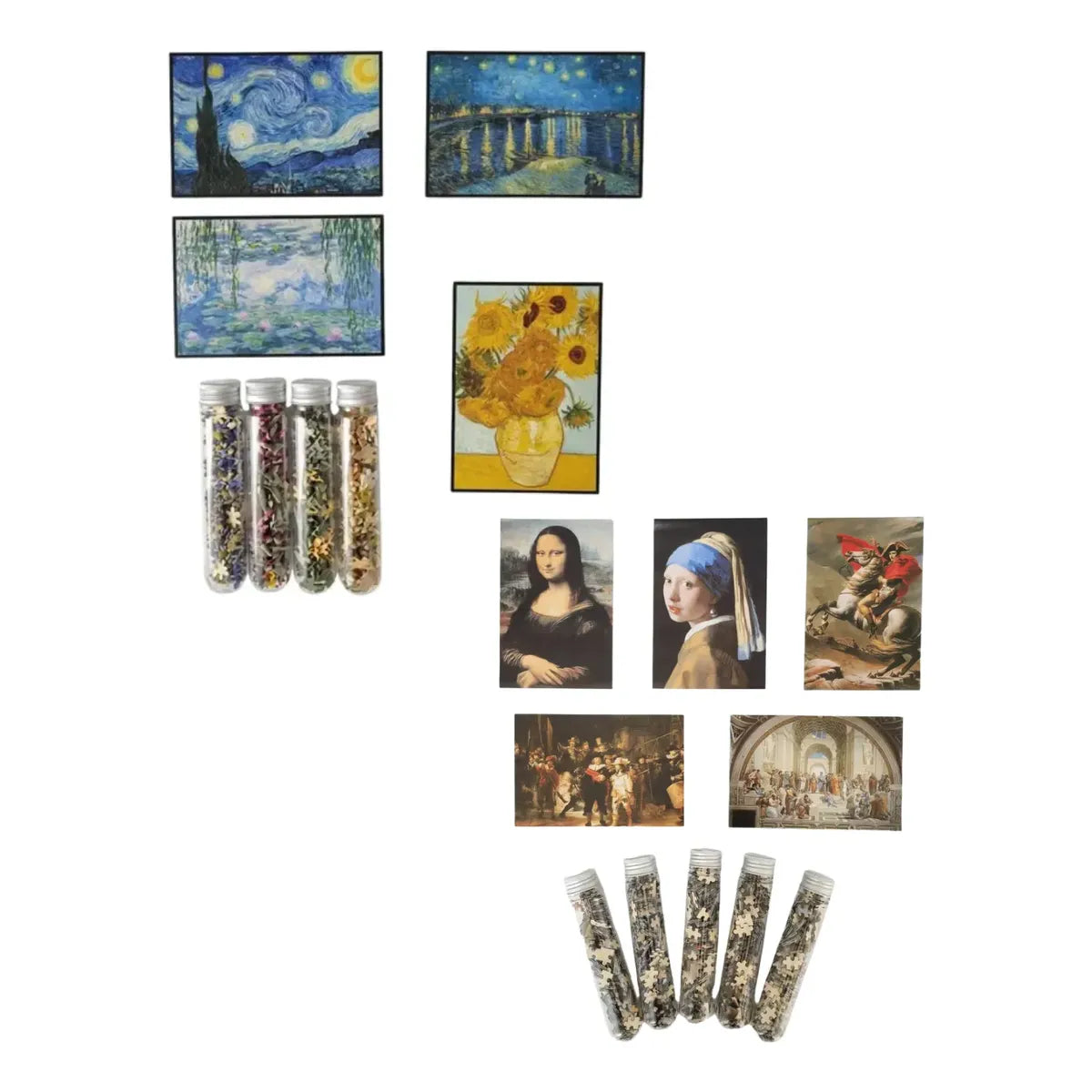 Rompecabezas Mini Puzzles de Arte Famoso – 150 Piezas