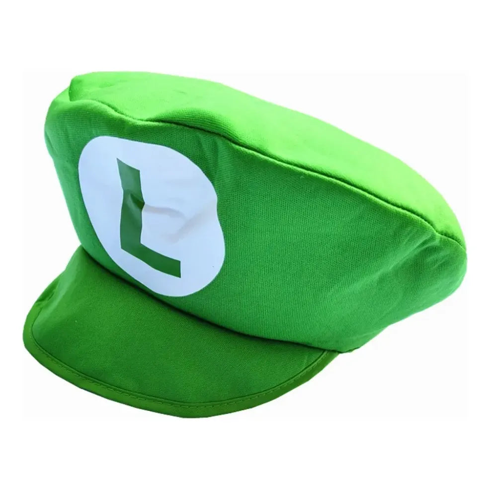 Gorra Mario Luigi Sombrero Cosplay Disfraz Fiesta Halloween