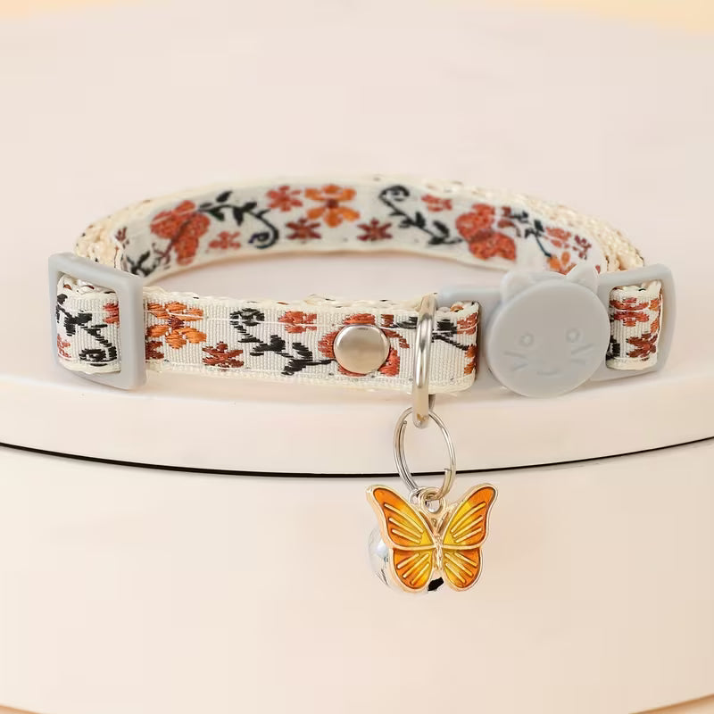 Adjustable Cat Collar With Bell