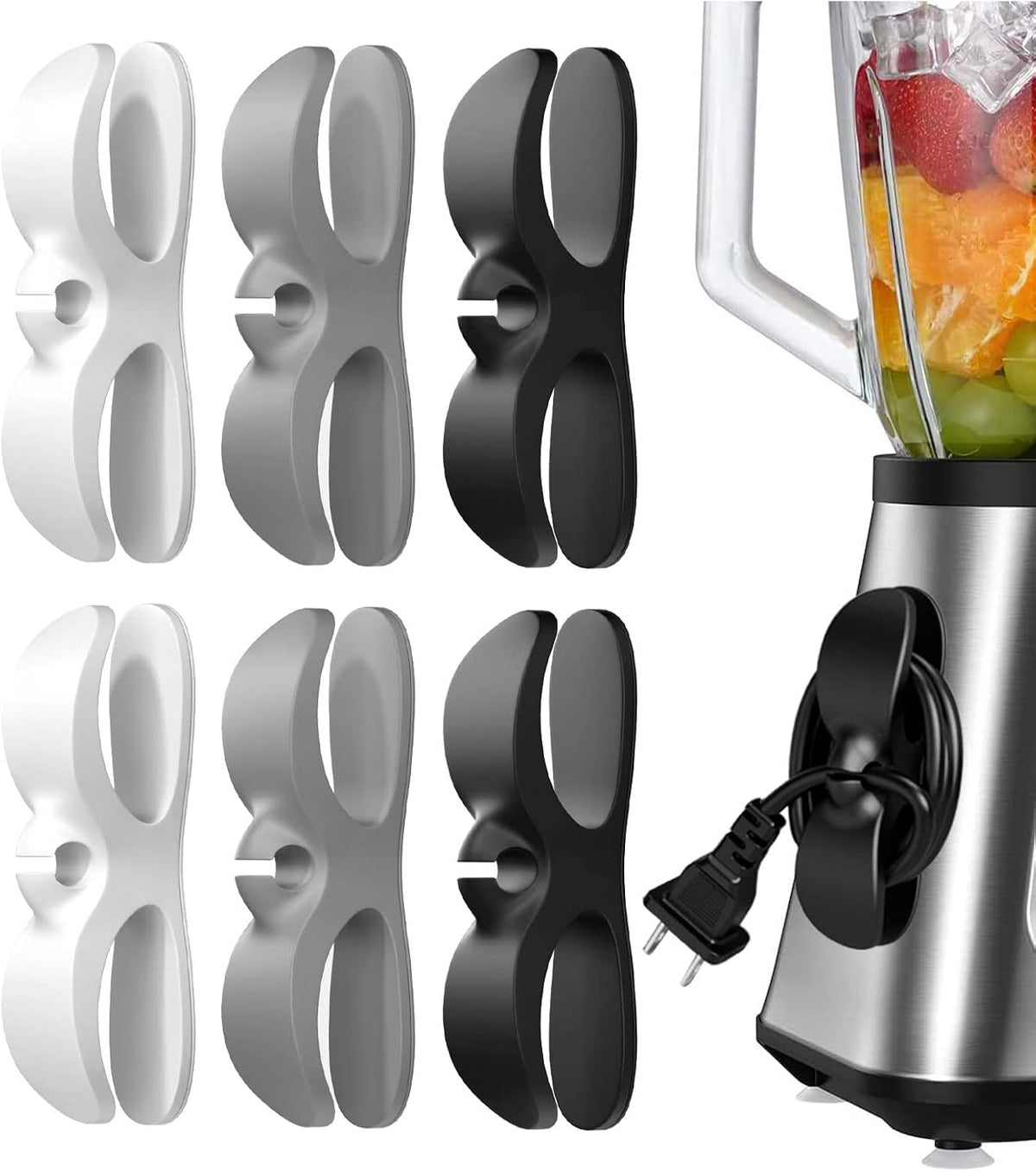 Cable Organizer Silicone For Blender Kitchen 10 Pcs