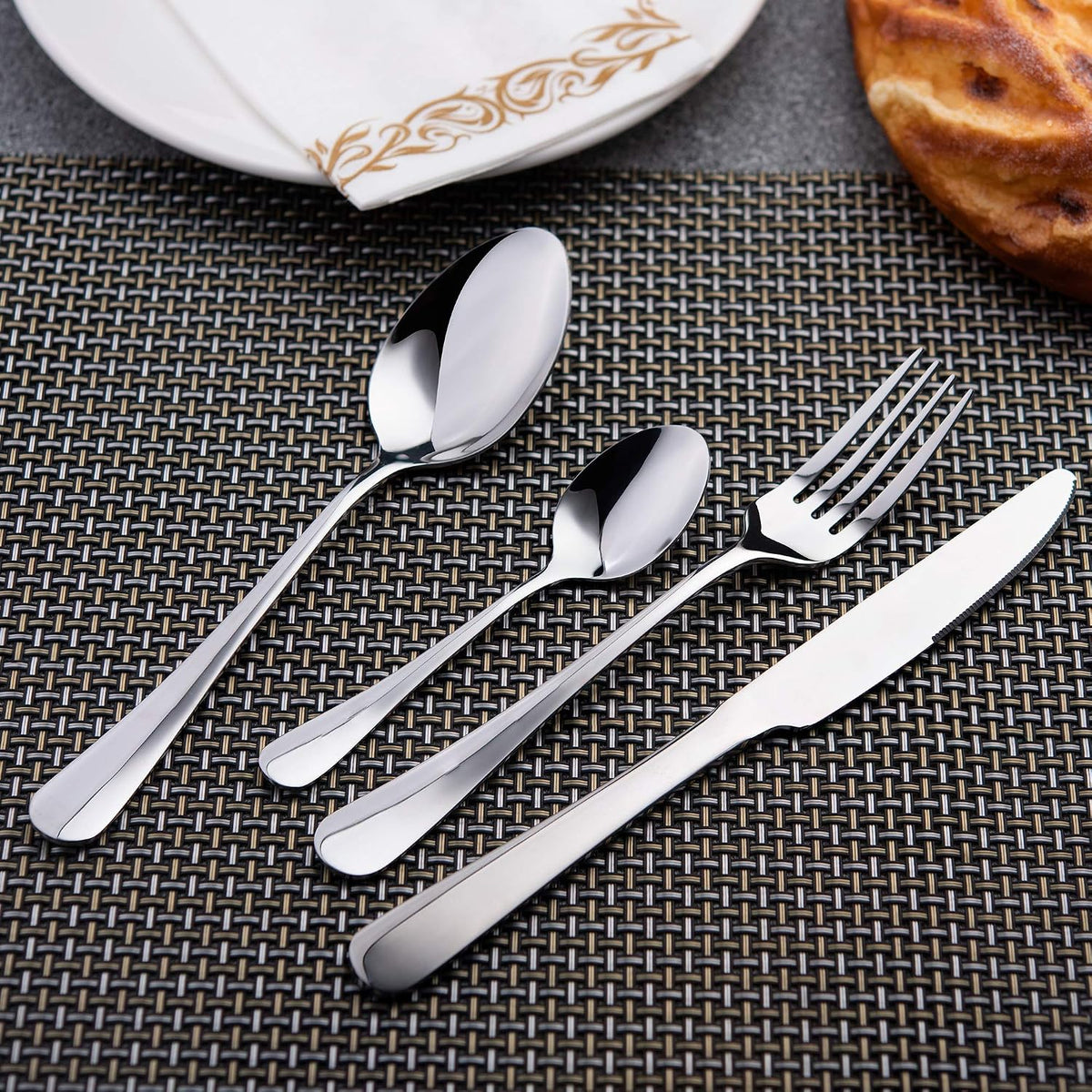 24-Piece Cutlery Set for 6 Place Settings