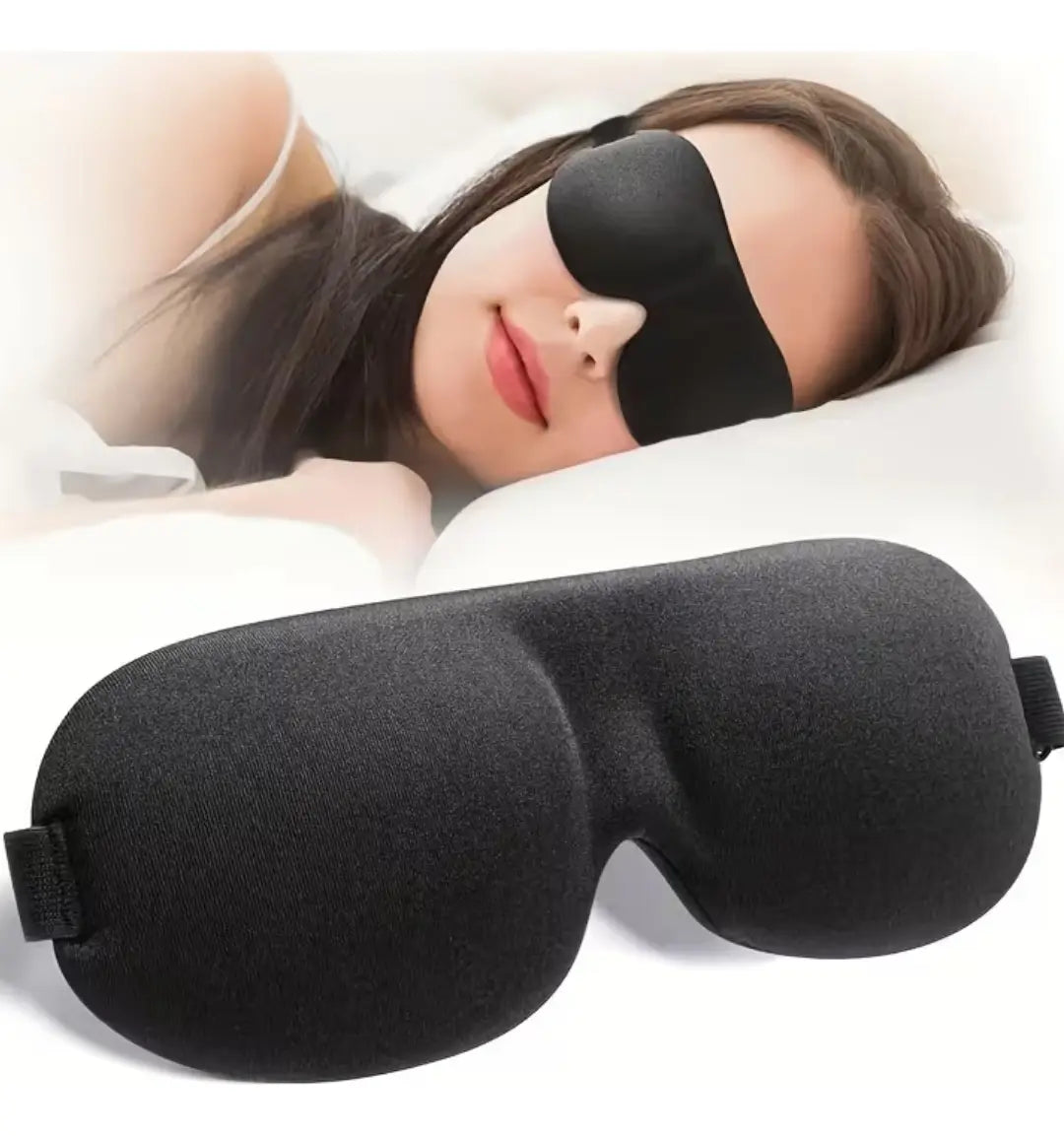 Máscara para dormir, antifaz suave y cómodo.