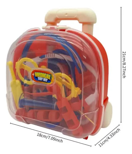 Set Maleta Médica Infantil con Accesorios de Doctor