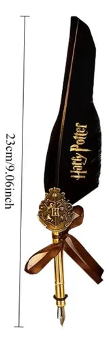 Pluma Caligráfica Antigua Harry Potter con 5 Plumillas