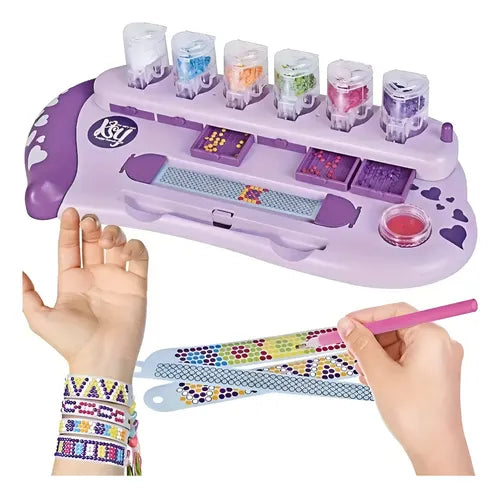 Kit de Manualidades para Crear Pulseras con Cuentas DIY