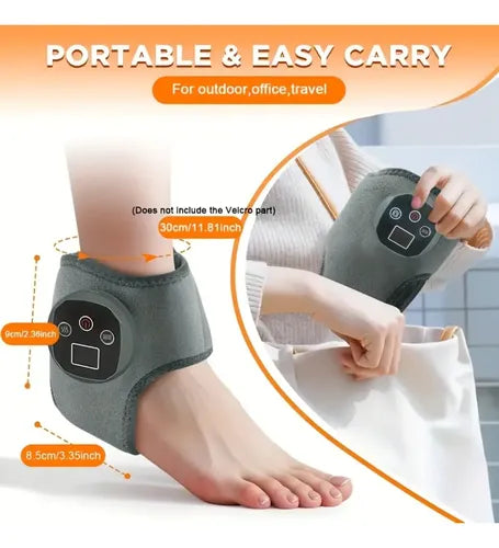Masajeador Eléctrico Inalámbrico con Calor y Vibración