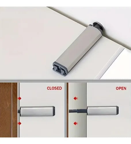 Pestillo Magnético Push to Open para Puertas y Gabinetes (3 Und)