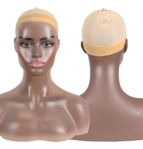 Kit de Banda de Silicona Antideslizante y Gorro para Peluca