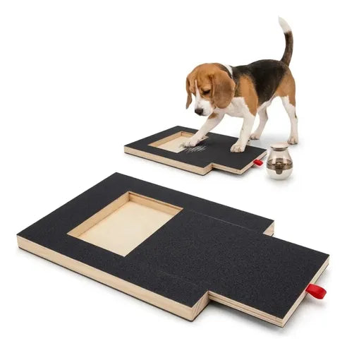 Tabla De Lijado Y Rascador De Uñas Para Perros Con Caja