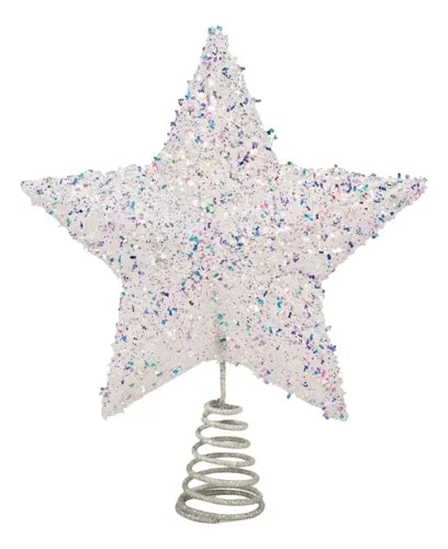 Estrella para la Cima del Árbol de Navidad Brillante