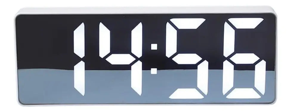 Reloj Digital LED Despertador de Alarma para Mesa