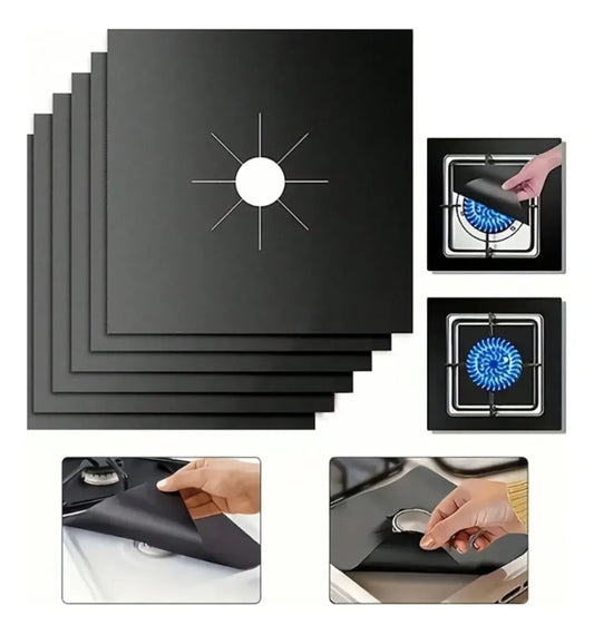 Juego de 4 Protectores para Estufa de Gas