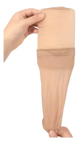 Kit de Banda de Silicona Antideslizante y Gorro para Peluca