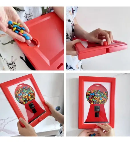 Cuadro Dispensador de Dulces y Snacks para Decoración del Hogar