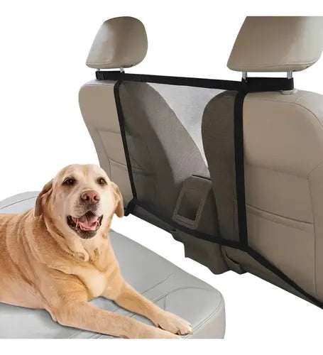 Red de Seguridad Ajustable para Mascotas en el Auto