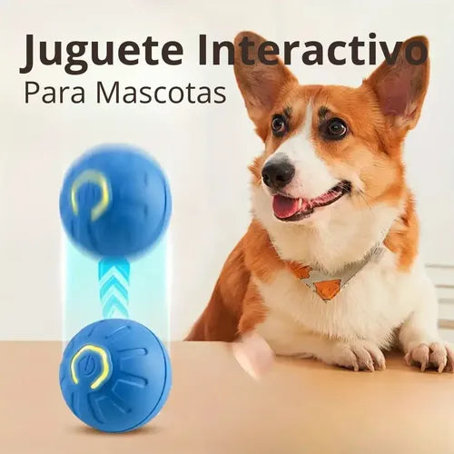Juguete Interactivo Inteligente Bola Giratoria Para Mascota