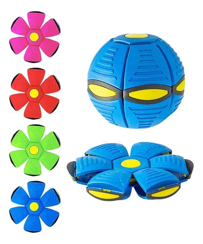 Pelota Voladora Interactiva Tipo Platillo para Mascotas