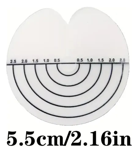Pack de 50 Discos con Medida para Extensiones Micro Ring