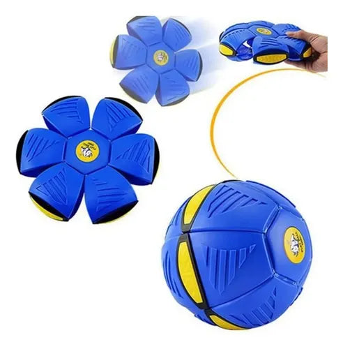 Pelota Voladora Interactiva Tipo Platillo para Mascotas