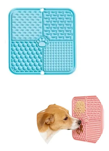 Tapete Lamedor Adhesivo Antiansiedad para Mascotas (Lick Mat)