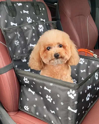 Asiento Cesta de Auto para Perro o Gato Copiloto Portátil