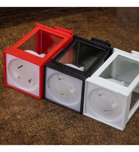 Farol Led Decorativo Con Vela Mini De Mesa Variado