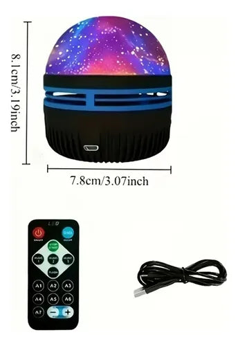Lámpara Proyector de Aurora Boreal Luces LED RGB con Control