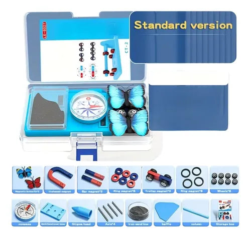 Set de Experimentos Magnéticos de 35 Piezas – Kit de Ciencia