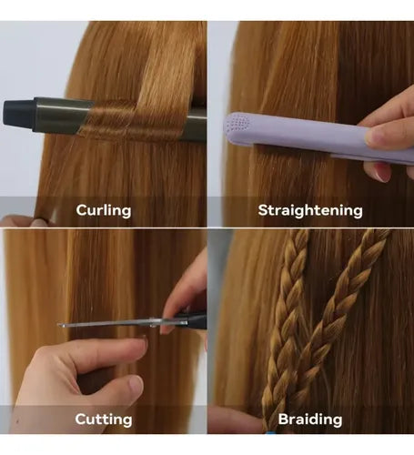 Cabeza de Maniquí para Práctica de Peluquería y Estilismo