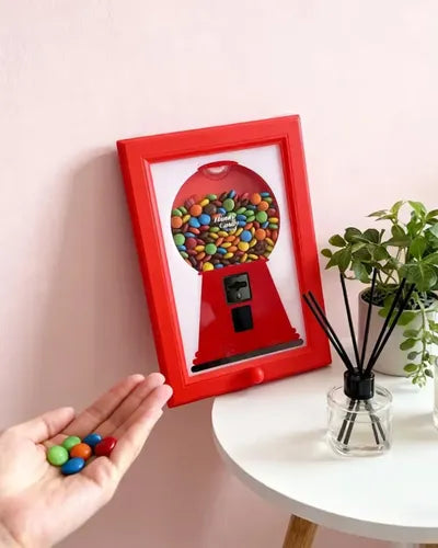 Cuadro Dispensador de Dulces y Snacks para Decoración del Hogar