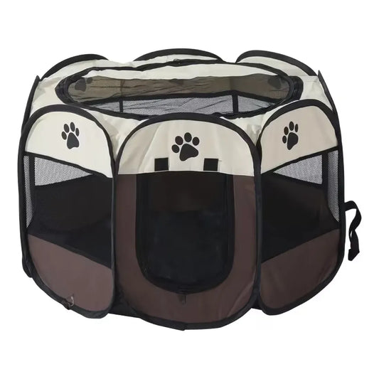 Corral Octagonal Portátil Plegable para Mascotas – Marca Tails