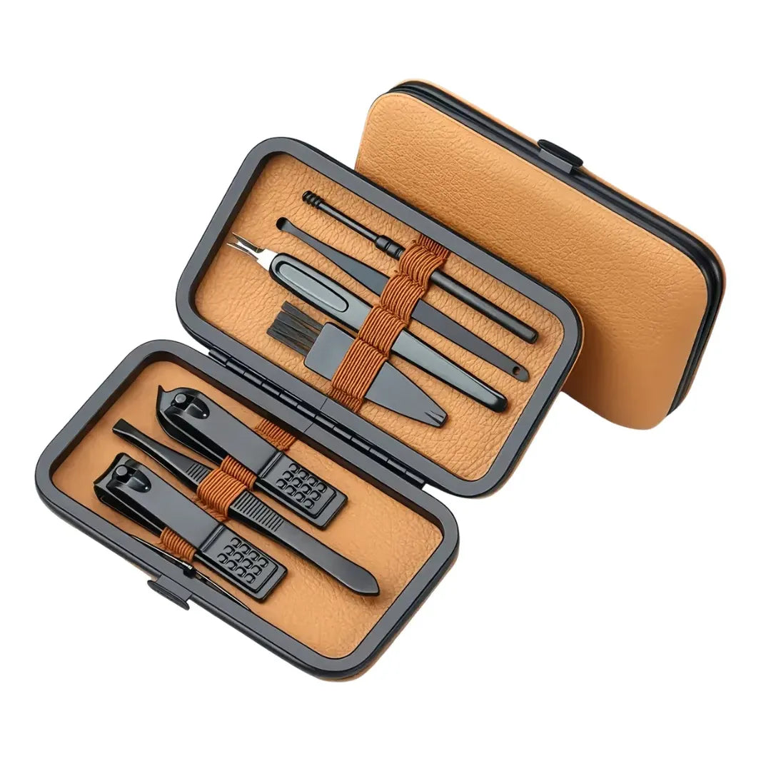 Set de Manicura y Pedicura de 7 Piezas de Acero Inoxidable