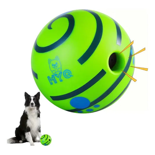 Pelota de juguete con sonido de 7.5 centímetros para perros y gatos