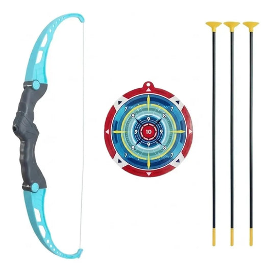 Juego de Tiro al Blanco con Arco y 3 Flechas para Niños