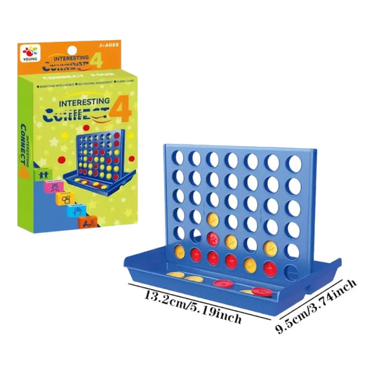 Juego de Mesa Conecta 4 de Estrategia para Toda la Familia