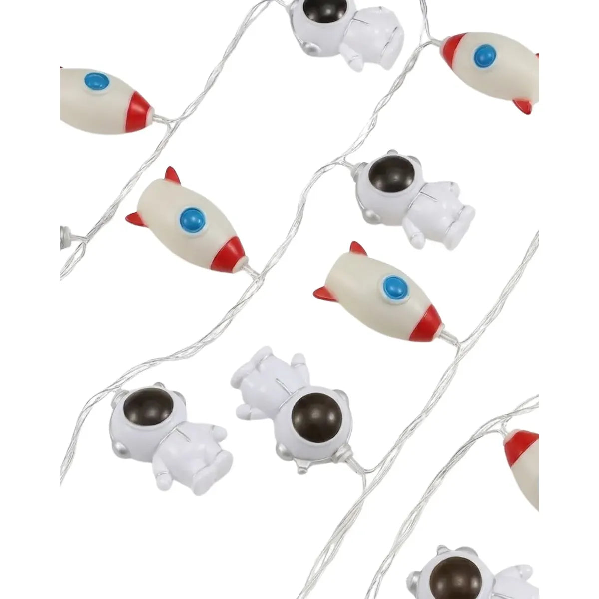 Luces LED Decorativas de Astronautas y Cohetes 2m
