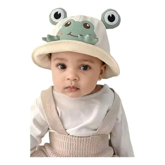 Gorra de sol infantil con diseño de rana de la marca KidT