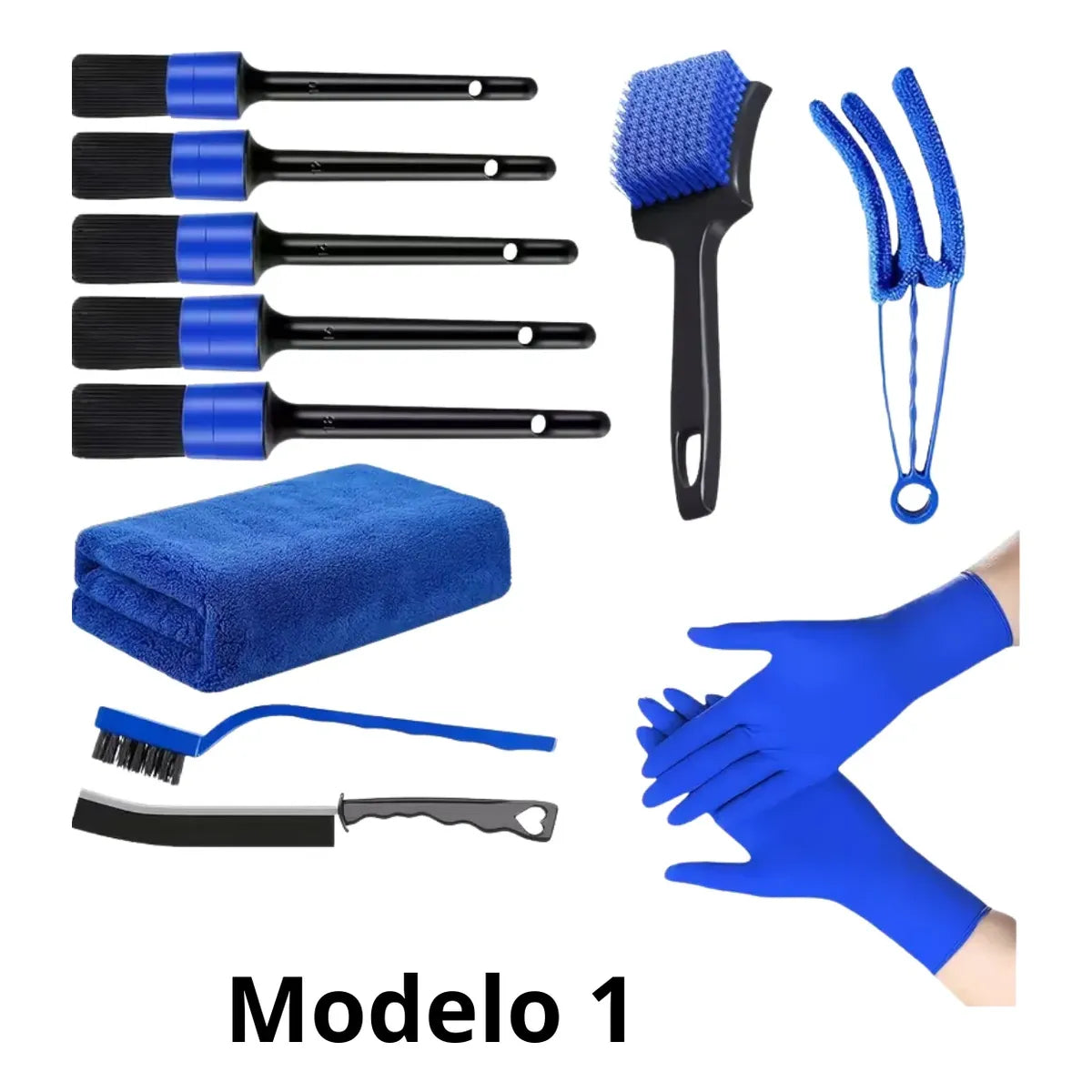 Kit Profesional de Detallado Automotriz de 12 Piezas