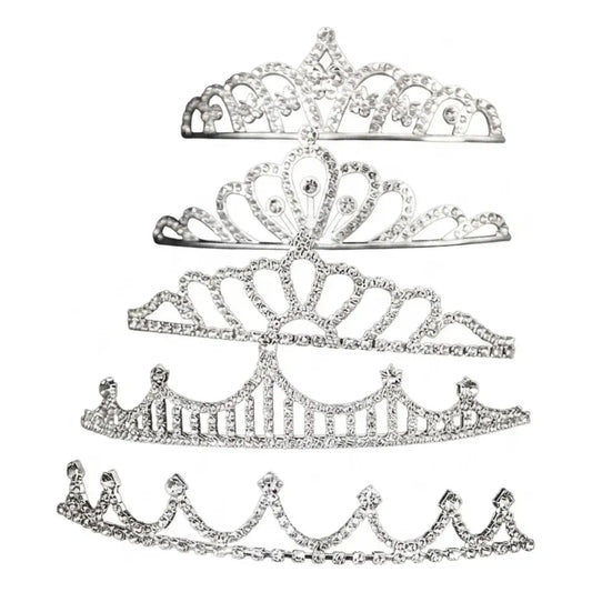 Tiara de Cristal Elegante para Fiestas