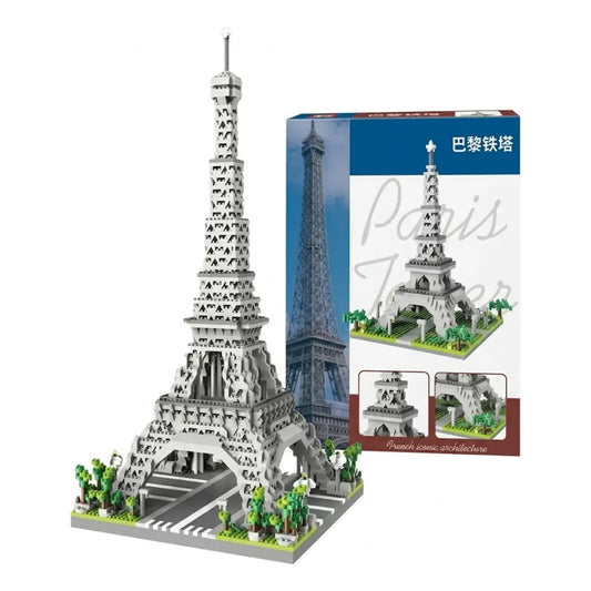 Set de Bloques Torre Eiffel de 600 Piezas Armable