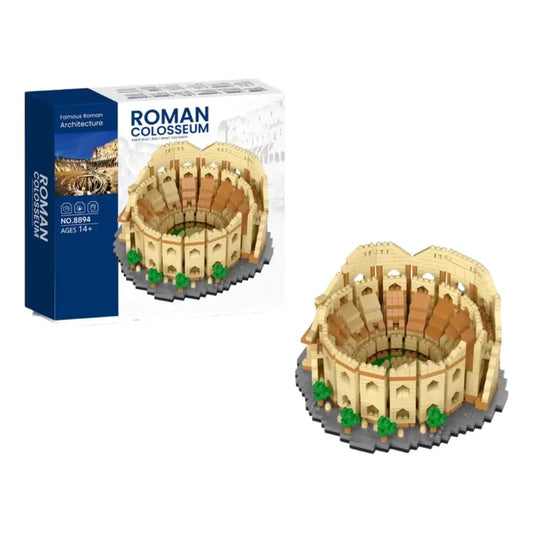 Set de Bloques Coliseo Romano de 1500 Piezas de Colección