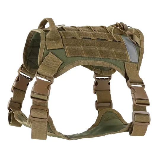 Pechera Arnés Táctico Resistente para Perros – Medianos y Grandes