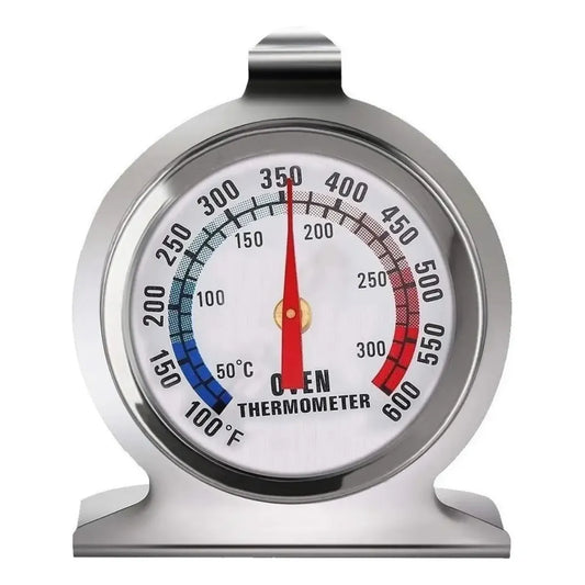 Termómetro Analógico de Horno de Acero Inoxidable – Marca Thermolife