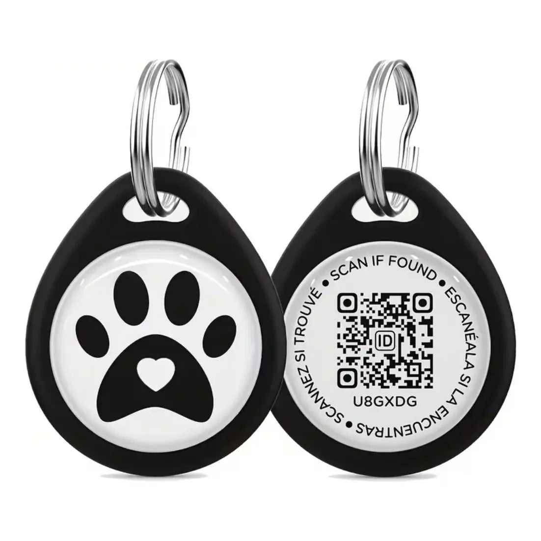 Placa de Identificación Inteligente con QR para Mascotas